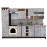 Bucatarie COSSY NEW 310 A2 Wenge / Decor 4298